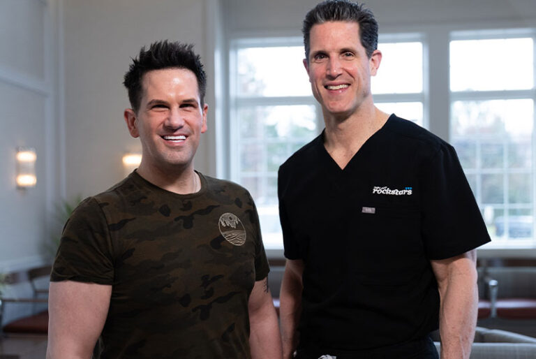 doctor smiling with patient